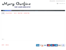 Tablet Screenshot of marygorfine.com